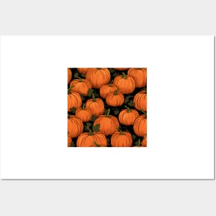 Pumpkin Pattern 20 Posters and Art